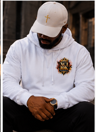 10K “Not Nigh Thee” Hoodie | Psalm 91:7 Christian Heavyweight Hoodie