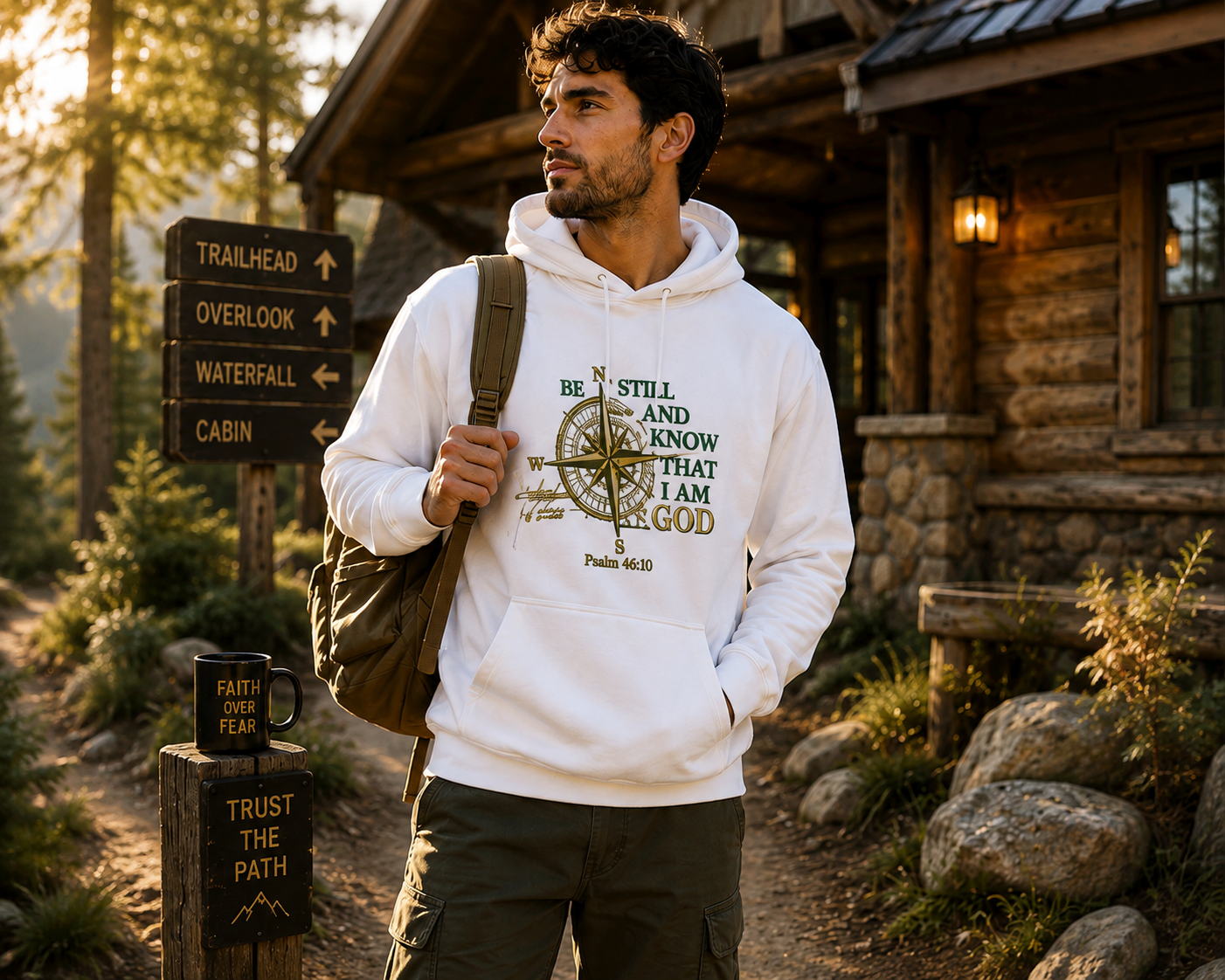 Sovereign Compass Hoodie | Christian Heavyweight Hoodie