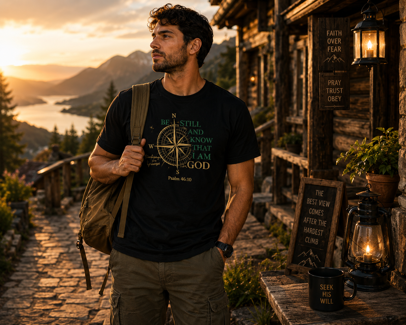Sovereign Compass Tee | Christian T-Shirt