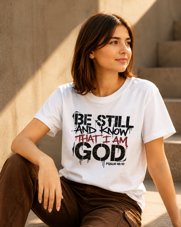 Concrete Grace Stencil Tee | Christian T-Shirt