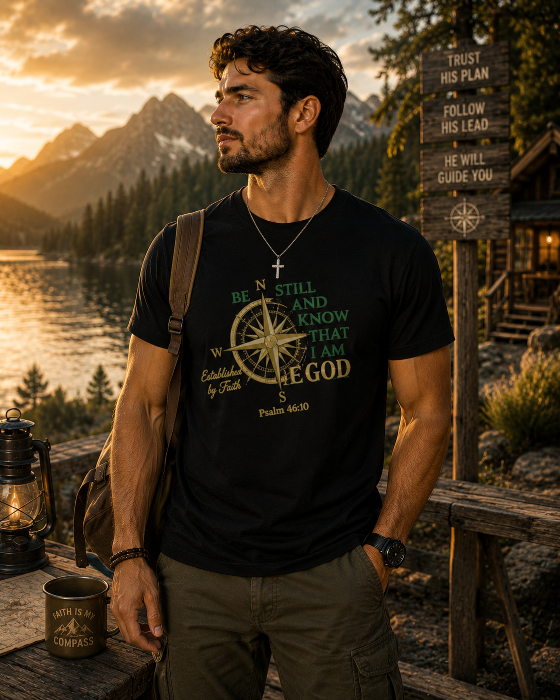 Sovereign Compass Tee | Christian T-Shirt