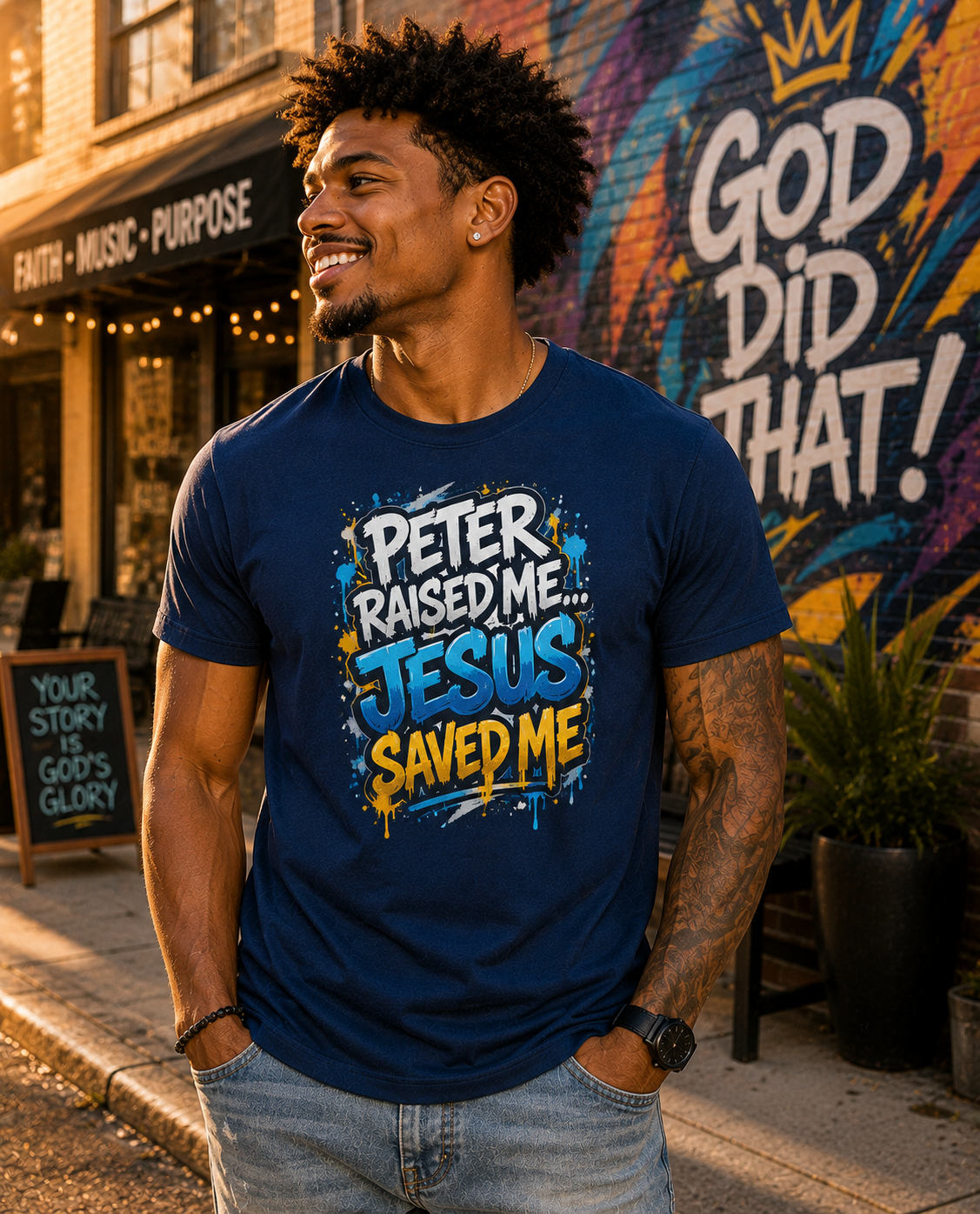 The Testimony Graphic Tee | Christian T-Shirt