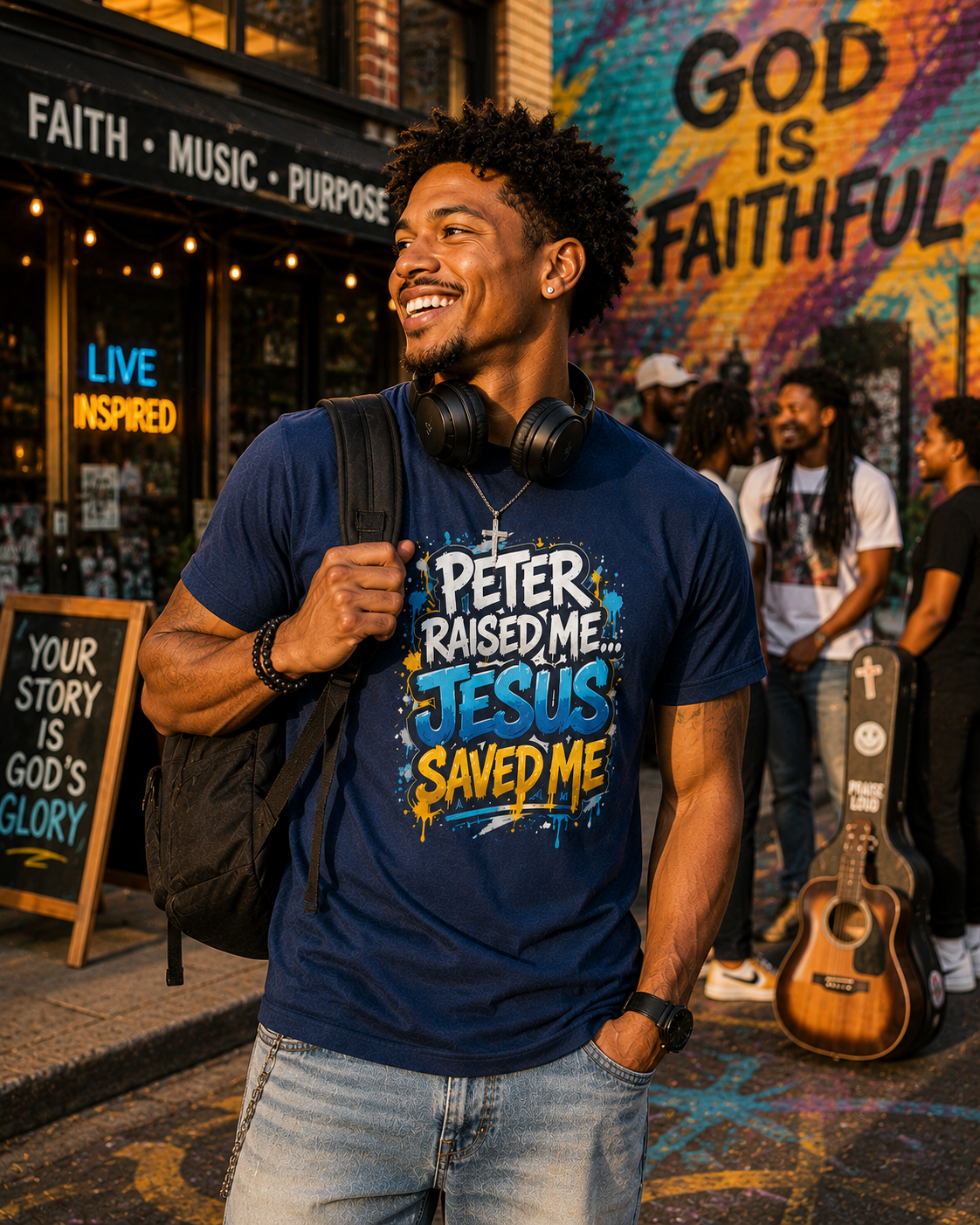 The Testimony Graphic Tee | Christian T-Shirt