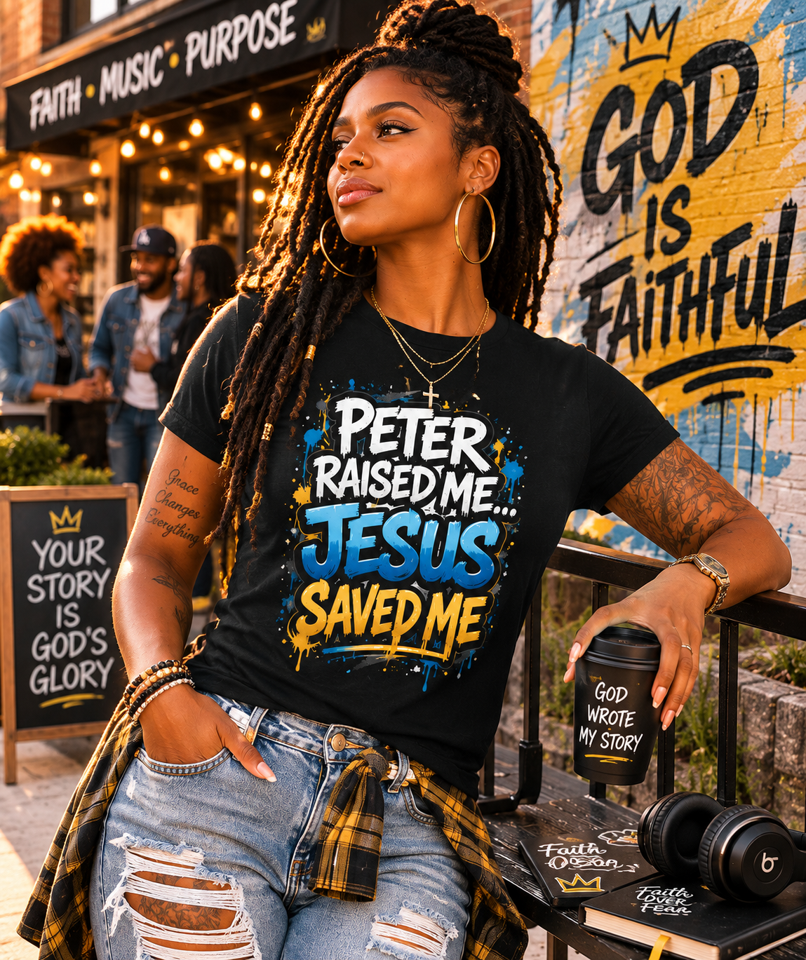 The Testimony Graphic Tee | Christian T-Shirt