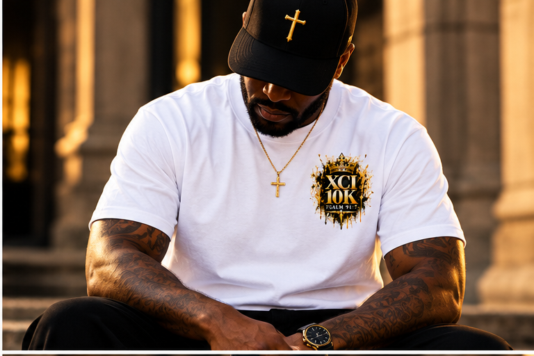 Covered Stand Protected Graphic Tee | Psalm 91 Christian T-Shirt